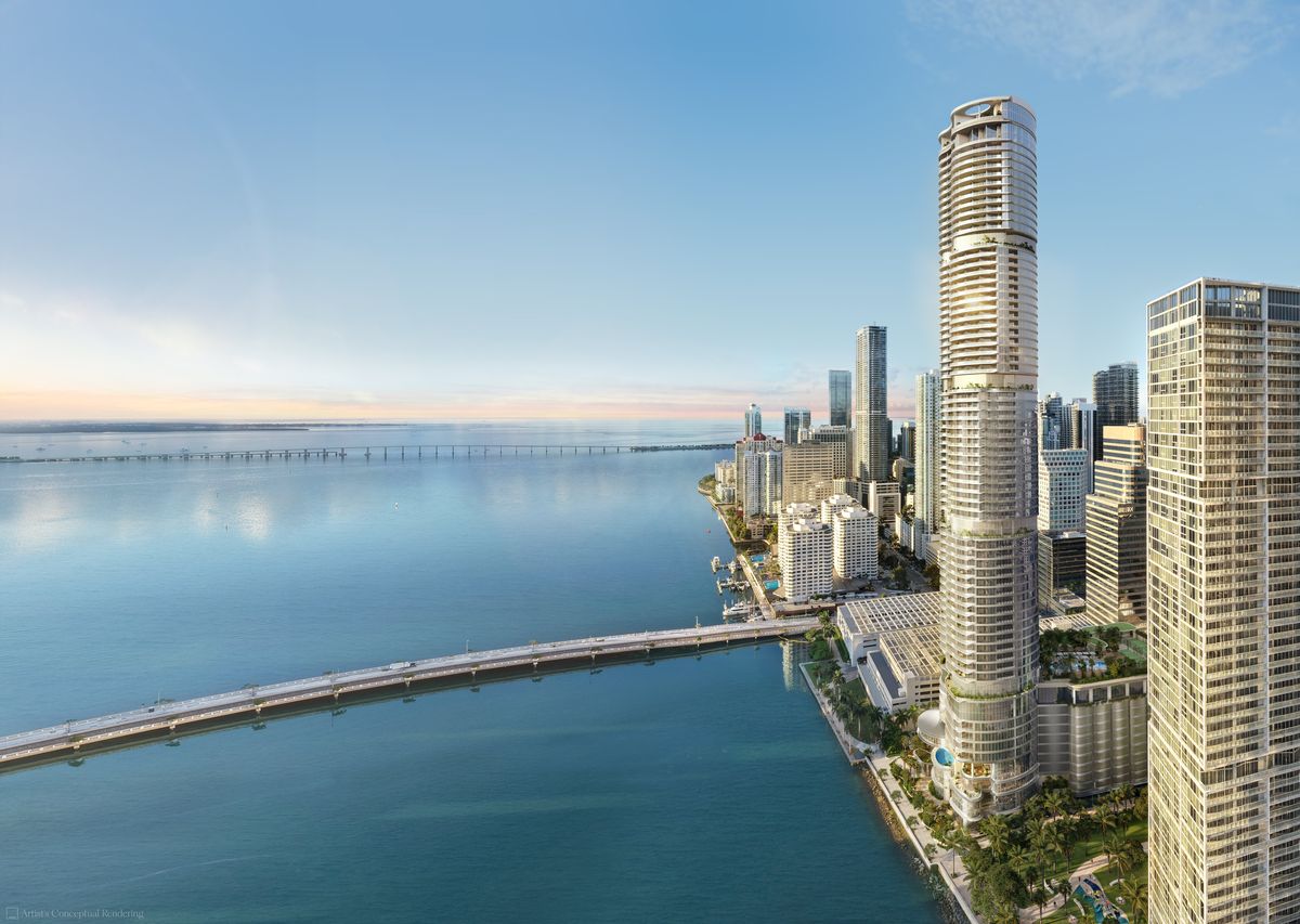 619 Brickell Residences by Nobu frente a la Bahía de Biscayne